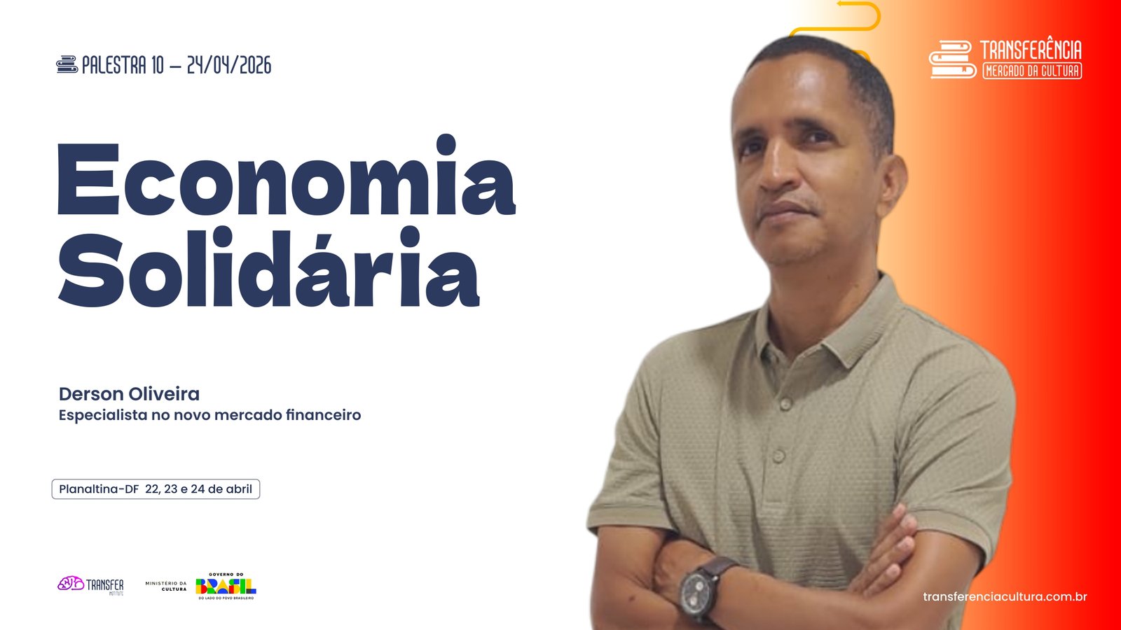 DERSON OLIVEIRA - Economia Solidária
